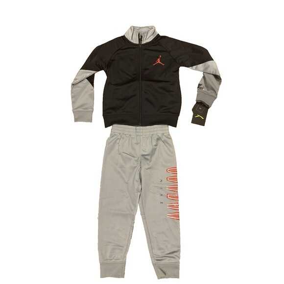 Nike Jordan Jumpman Boys' Tracksuit 2 Piece Set Jacket Pants Size 3/4 Years NWT - Picture 1 of 11